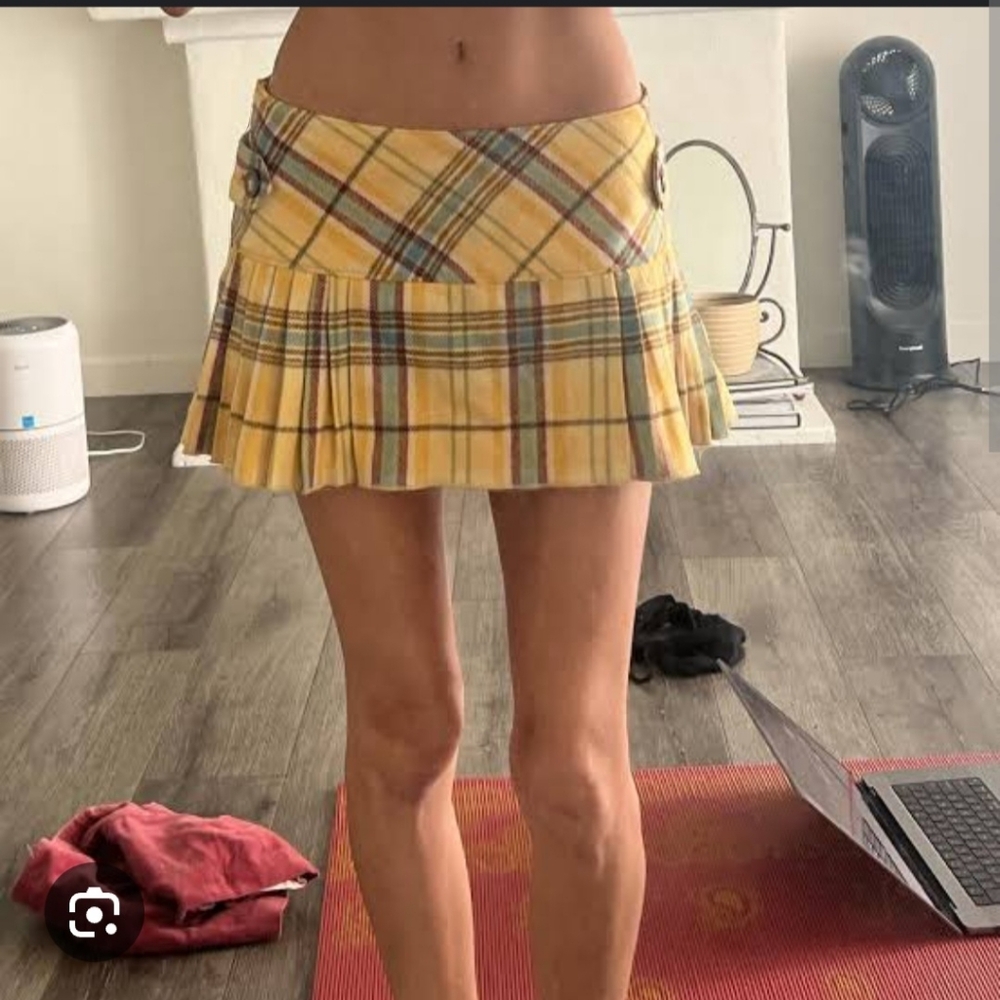 Abercrombie & Fitch Plaid Skirt Clueless
